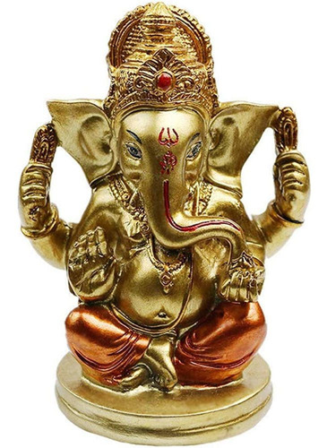 Estatua Del Dios Indio Lord Ganesha - Ídolo Del Dios Hindú G