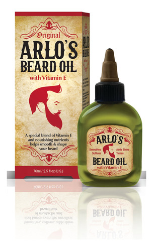 Arlo's Aceite Para Barba Con Vitamina E 2.5 Onzas