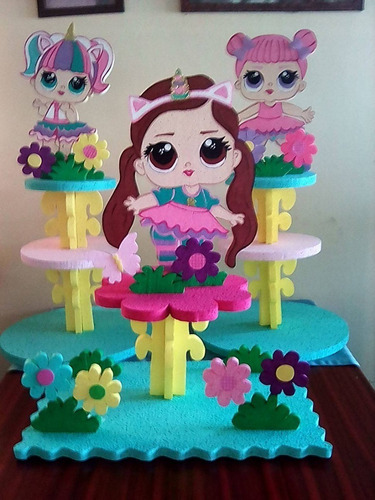 Imagen 6 de 10 de Bolsas Cotillon Piñata Toppers De Torta Mascaras De Foami