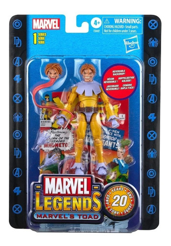 Figura Toad X-men Marvel Legends 20 Aniversario