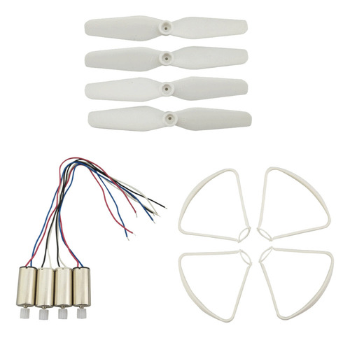 4x Propeller & & Motors Para X23 X23w Rc Helicopter Diy