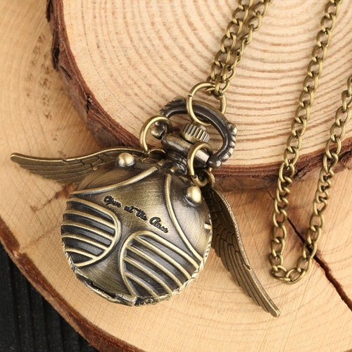 Reloj Collar Snitch Me Abro Al Cierre Harry Potter Colección