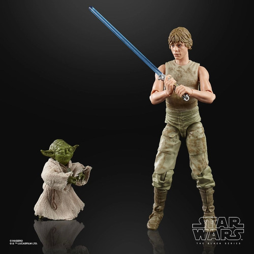 Figuras Star Wars Bls Deluxe Luke E Yoda