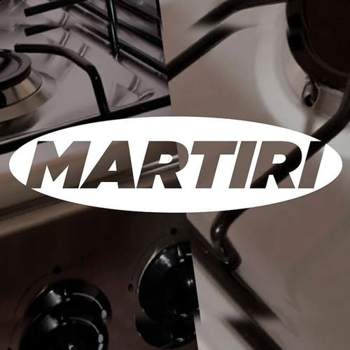 Imagen 3 de 5 de Cocina 56 Cm Inoxidable Multigas Martiri Smart Plata Nueva!