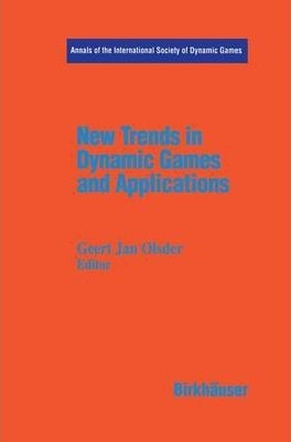Libro New Trends In Dynamic Games And Applications : Anna...