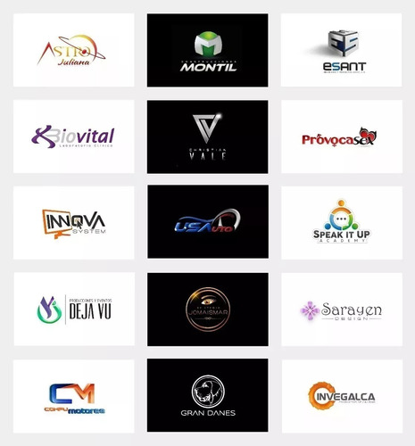 Diseño Logo Logotipos 4 Propuestas Modificaciones Ilimitadas
