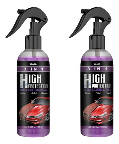 3 Em 1 Spray De Revestimento Rápido Para Carros De Alta Pr