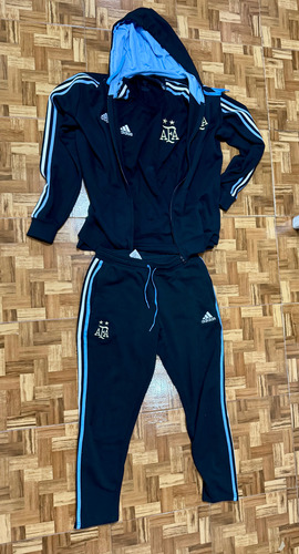Adidas Conjunto Afa Dna 2022campera, Pantalón Y Remera M (Usado)