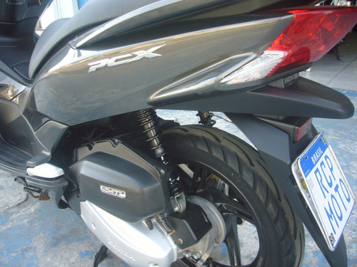 Imagem 7 de 10 de Honda Pcx 150 Cinza Ano 2017 Nova Unico Dono Troca Financia