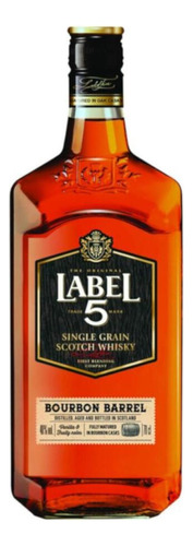 Pack De 6 Whisky Label 5 Bourbon 700 Ml
