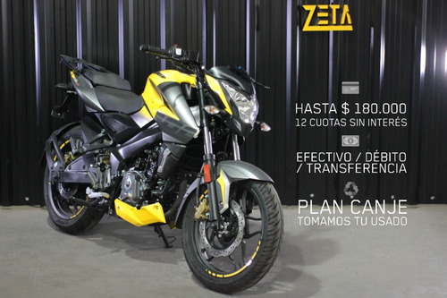 Rouser Ns 200 Fi Bajaj 0km Cuotas + Plan Canje