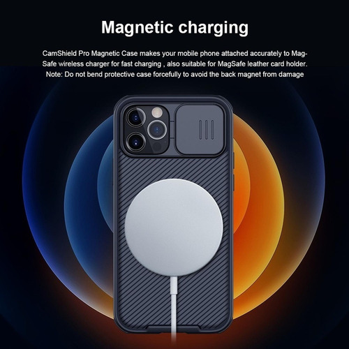 Carcasa Nillkin Camshield Magsafe Para iPhone 12 / Pro / Max
