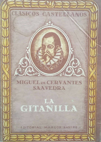 Libro La Gitanilla Miguel De Cervantes
