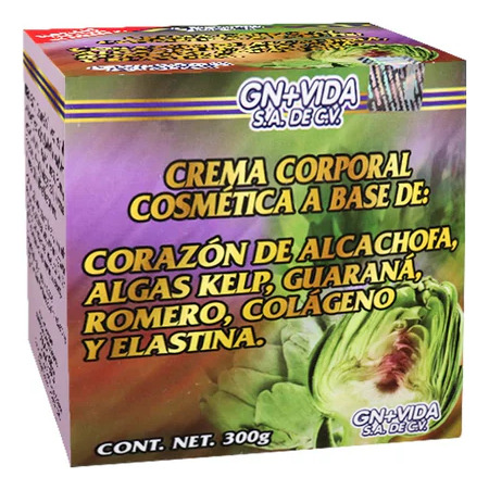 Pack Cuidado Corporal Gn+vida: Jabón Y Crema De Alcachofa Alcachofa