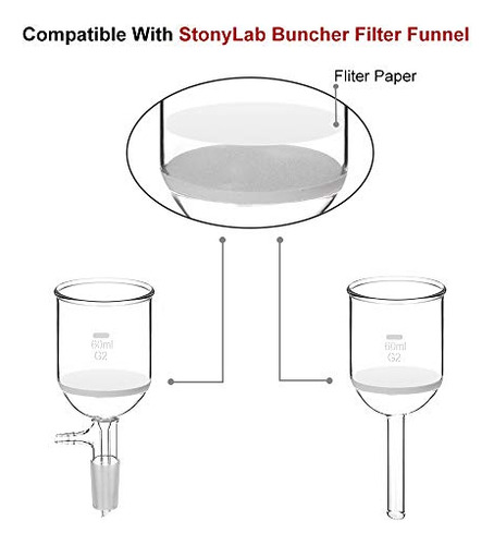 Quantitative Filter Paper Circles, 46mm Diameter Cellul...