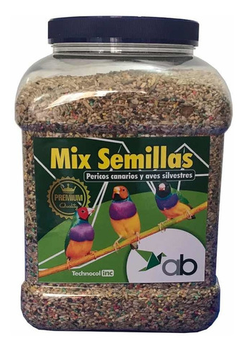 Comida Para Aves Ab Mix De Semillas Premi - g a $30