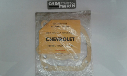 Juntas Caja Chevrolet 37/39