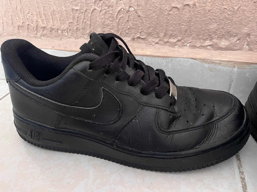 Tenis Air Force One Negros Talla 4 Poco Uso