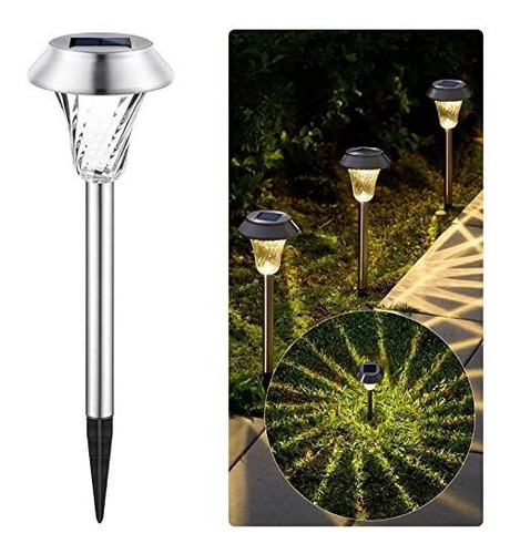 Luminoso Camino Solar Luces Al Aire Libre - 8 Pack 221lk