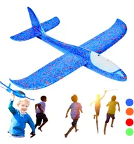 Comprar Kit Com 10 Avião Planador Isopor Com Led  Voa De Verdade