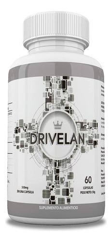 Drivelan - El Suplemento De Potencia Efectiva - 60 Capsulas Sabor Sin Sabor