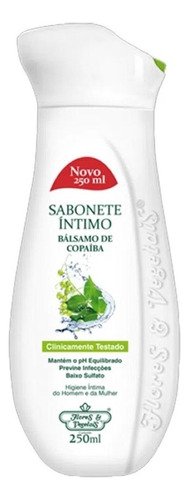 Sab Íntimo Vegano Flores & Vegetais Bálsamo De Copaíba 250ml