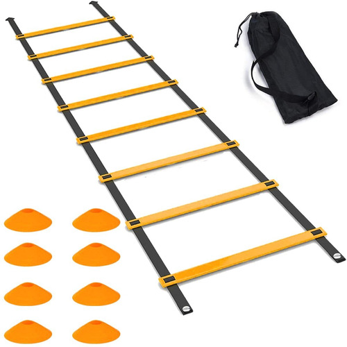 Luniquz Agility Ladder Set, Footwork Speed Training Drill La