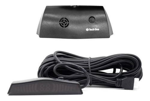 Sensor Estacionamento Perolado Sensores Aviso Sonoro Cor Branco/Perola