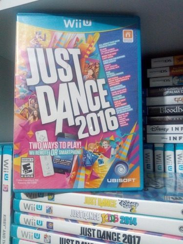 Juego Para Nintendo Wii U Just Dance 2016 Wiiu Wii Baile 