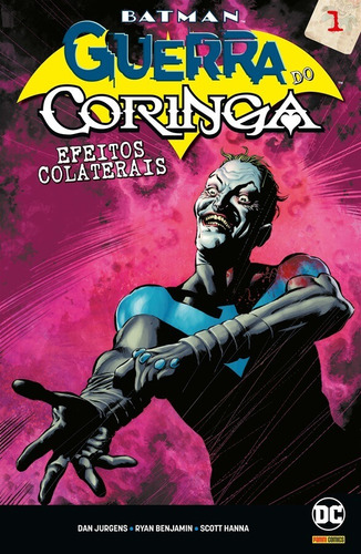 Batman: A Guerra do Coringa - Efeitos Colaterais Vol. 01, de Moreci, Michael. Editora Panini Brasil LTDA, capa mole em português, 2021