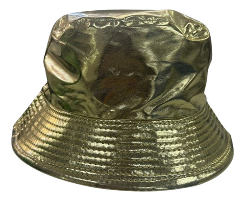 Gorro Piluso Premium Metalizado Oro