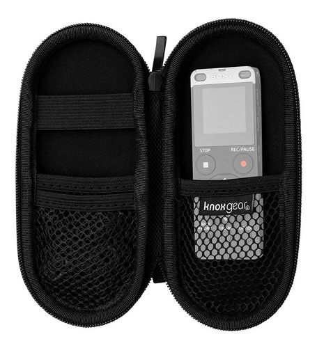 Imagen 2 de 6 de Estuche Funda Knox Para Grabador Sony De Periodista