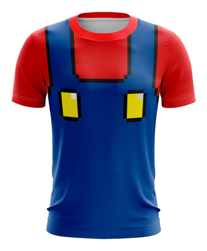 Playera Sublimada Talla Extra Mario