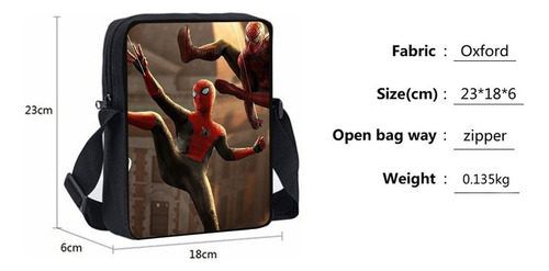 F Juego De Mochila Escolar Spiderman De 3 Piezas For Niños