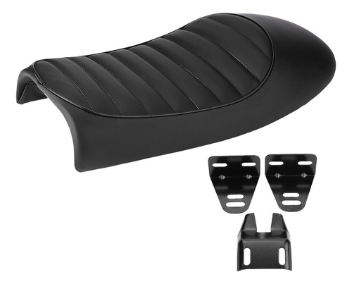 Funda Asiento Sillín De Moto Negro Para Honda Cg125 Gn Cb20