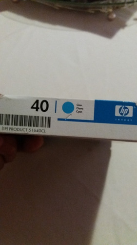 Tinta Original Hp 40 Vencido Sellado Caja Original