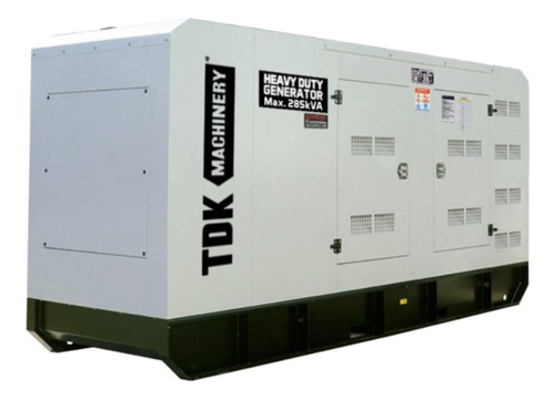 Generador Diesel Tdk 228 Kw 285 Kva 220v Trifásico 12 Puntas