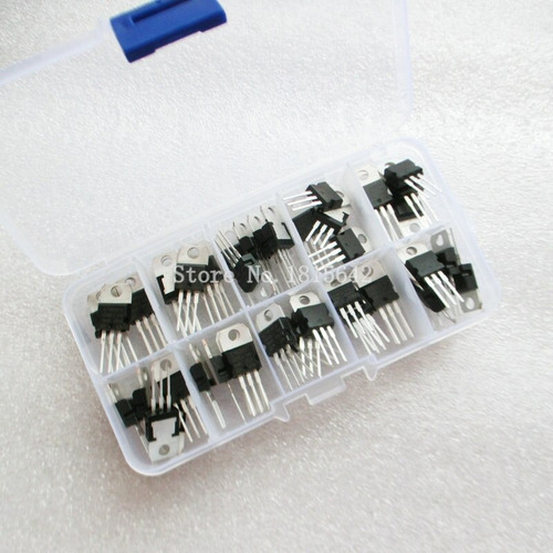 Kit Reguladores De Voltaje 50uds. Lm317 L7805 L7812 L7824...