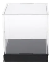 Comprar Vitrina De Acrílico Transparente Con Base Negra, Encimera B