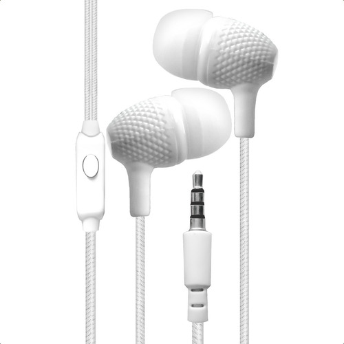 Fone De Ouvido Tipo P3 Com Microfone Estereo Com Fio