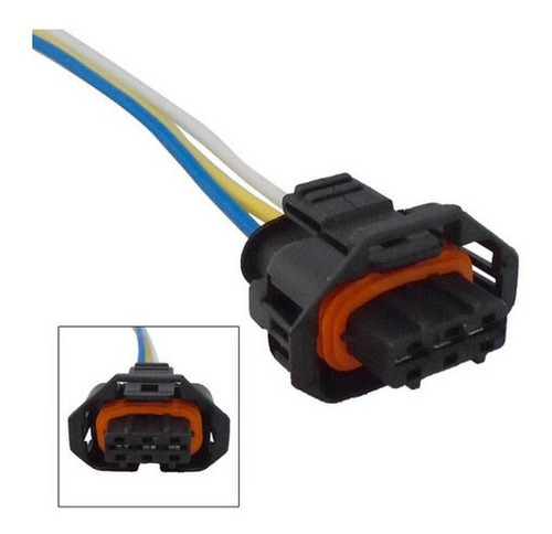 Conector Bobina Fiat Palio Siena Idea Fire 3 Cables Md1112c