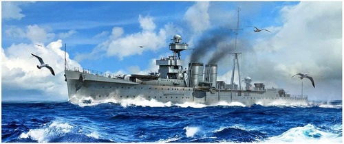 Trumpeter Models 1 350 Escala Hms Calcuta British Warship