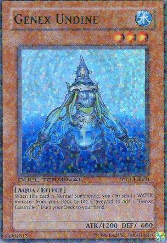 Yu-gi-oh! Genex Undine - Super Rara