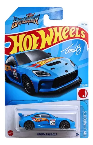 【大特価!!】 Hot Wheels Miniatura Carrinho Toyota Gr86 Cup J-imports Cor ミニカー