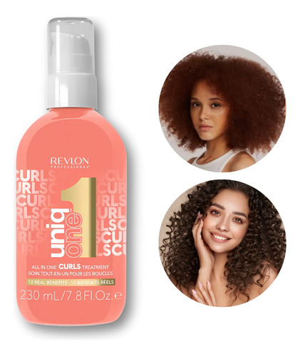 Revlon Uniq One All In One Curls Tratamento De Cachos 230ml
