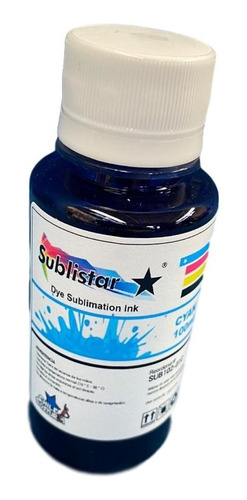 Tinta De Sublimacion Cyan 100 Cc / Chilecostura