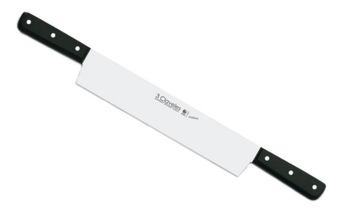 Cuchillo Queso Tres Claveles Inox Uniblock 30 Cms Dos Mangos