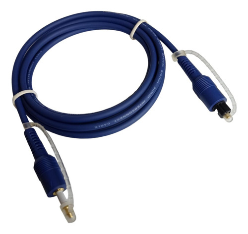 Cable Fibra Optica Miniplug A Toslink 2m