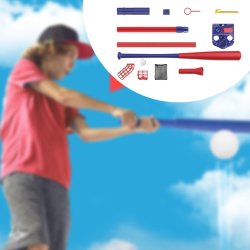 Máquina De Lanzamiento De Béisbol Para Niños, Juegos Azul