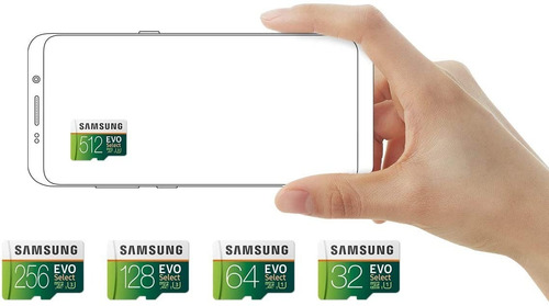 Imagem 4 de 7 de Cartão Micro Sd Samsung 512gb 100mb/s U3 4k Original Lacrado